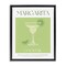 Stupell Industries Minimal Margarita Cocktail Floating Frame By Lettered and Lined
